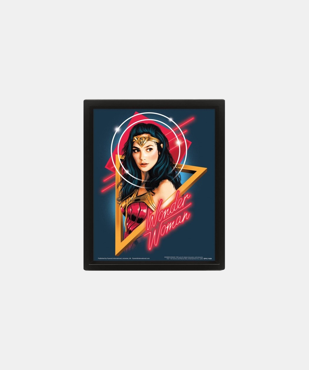 Wonder Woman WW84 Cadre 3D Lenticulaire