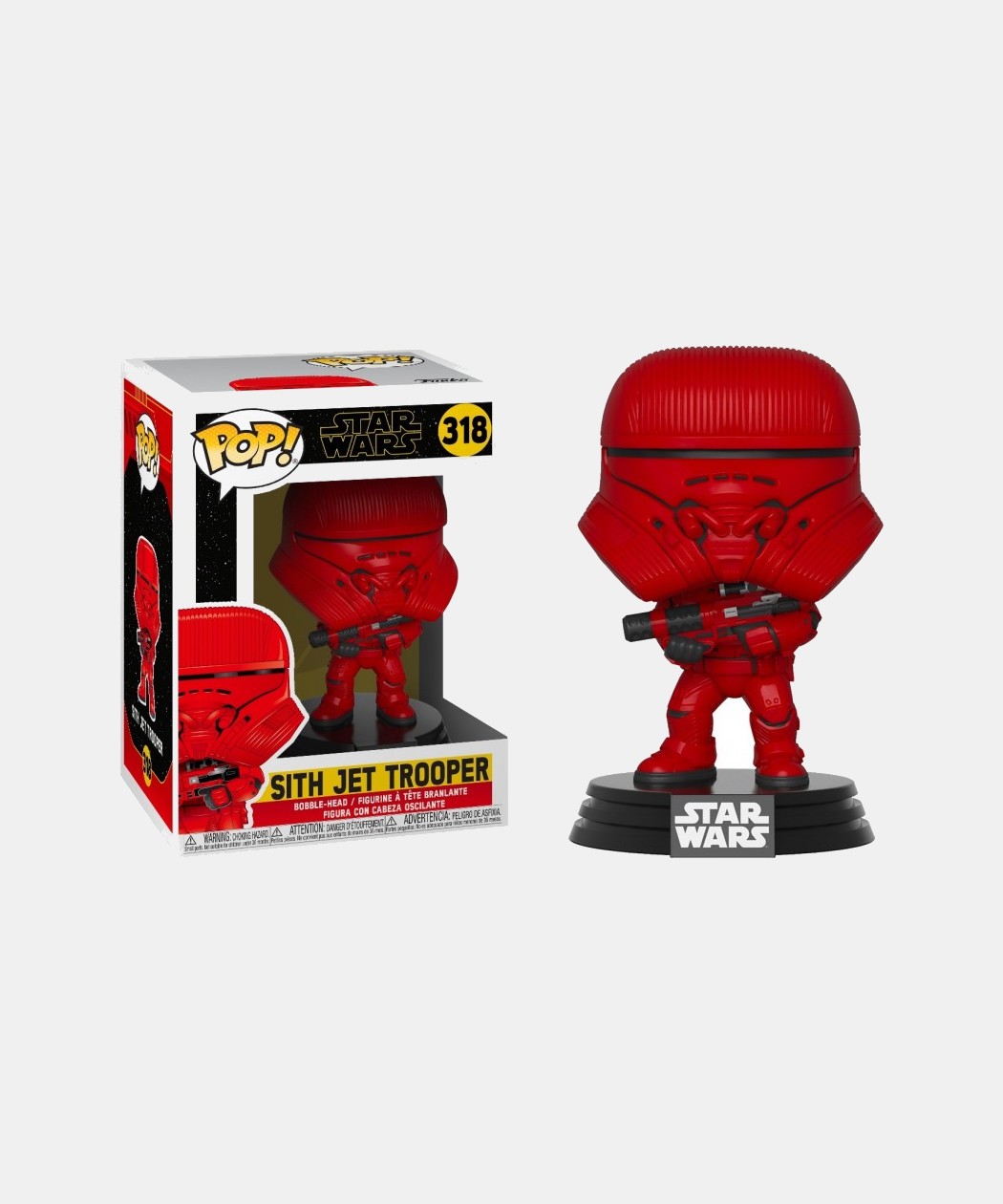 Figurine POP! - Star Wars Sith First Order Jet Trooper N°318