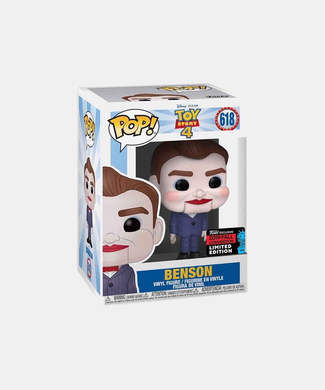 Figurine POP! - Toy Story 4 Benson Fall Convention 2019 LIMITED EDITION N°618