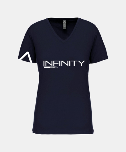 T-Shirt INFINITY AREA 2021 Col-V Femme