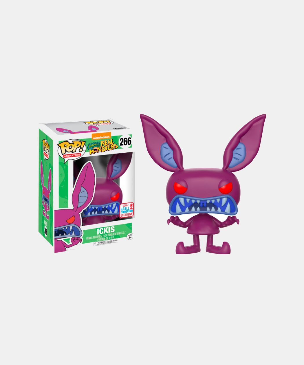 Figurine POP! Ahh! Real Monsters Ickis 2017 Fall Convention Exclusive N°266